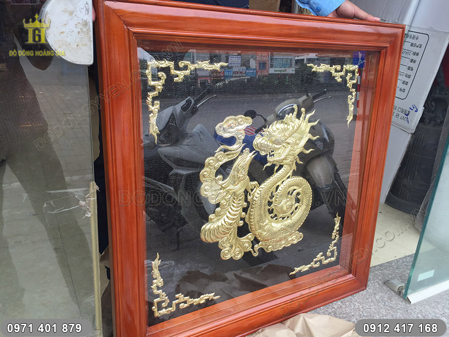 Mua tranh đồng chữ Ph&uacute;c h&oacute;a rồng ở đ&acirc;u đẹp v&agrave; đảm bảo chất lượng?